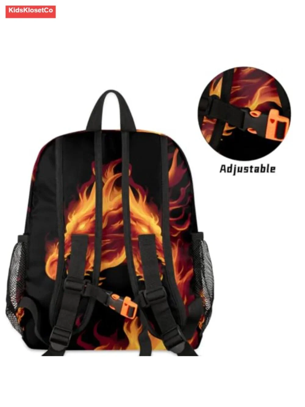 Cute Kids Backpack with Chest Strap, Lightweight Waterproof Polyester Daypack